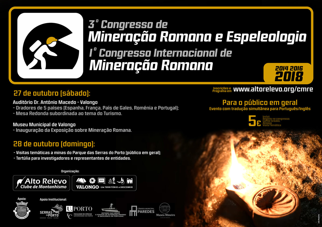 Cartaz Congresso Internacional Mineração Romana